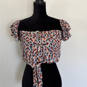 Olivaceous Crop Top Size Medium Multiple Color NWT